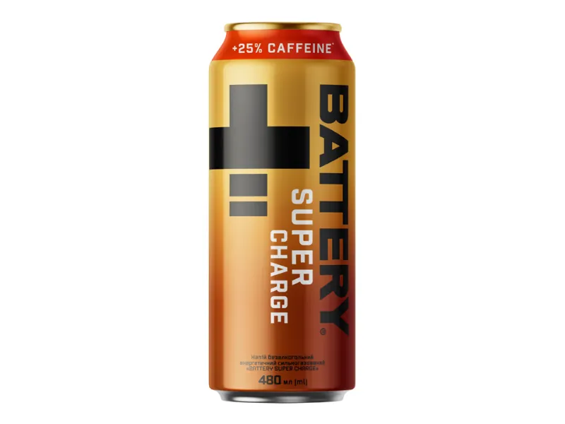 Енергетичний напій Battery Super Charge Доставка — Offside Pub